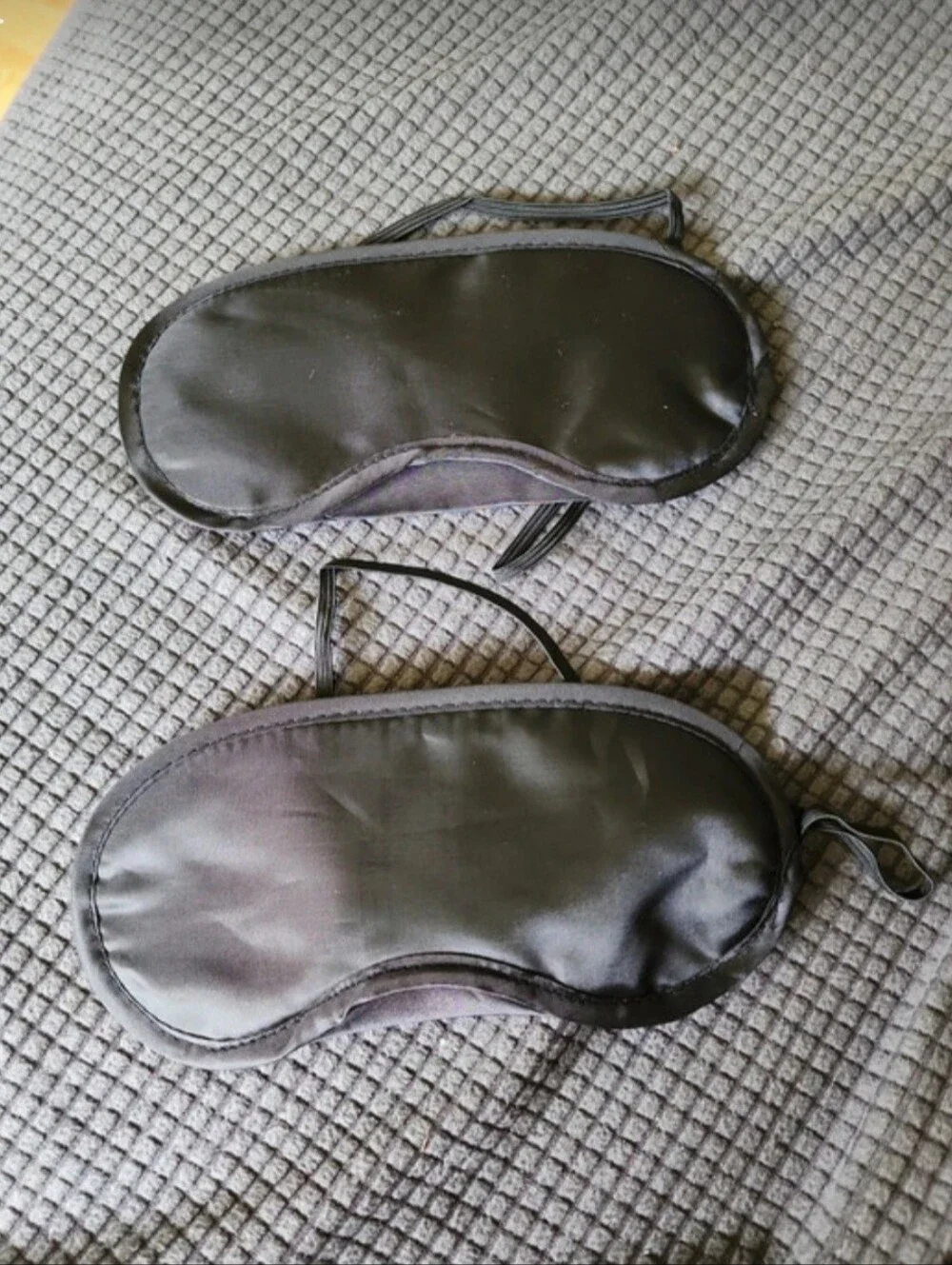 Black Sleep Masks - Comfortable Travel Eye Mask